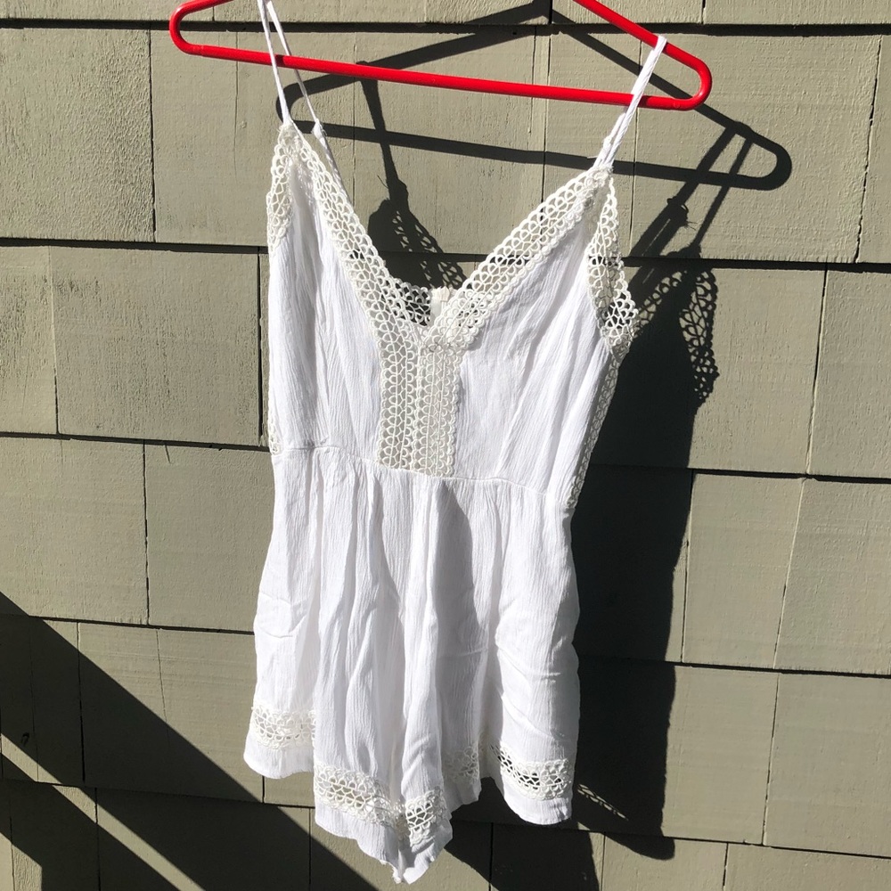 White Romper from LF by E-Lady